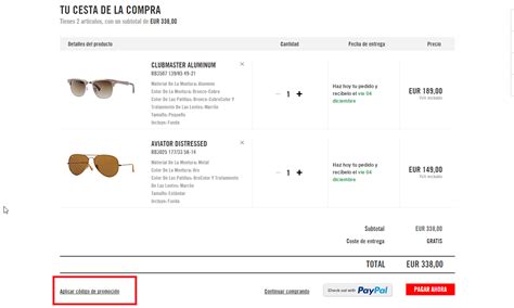 descuento online ray ban
